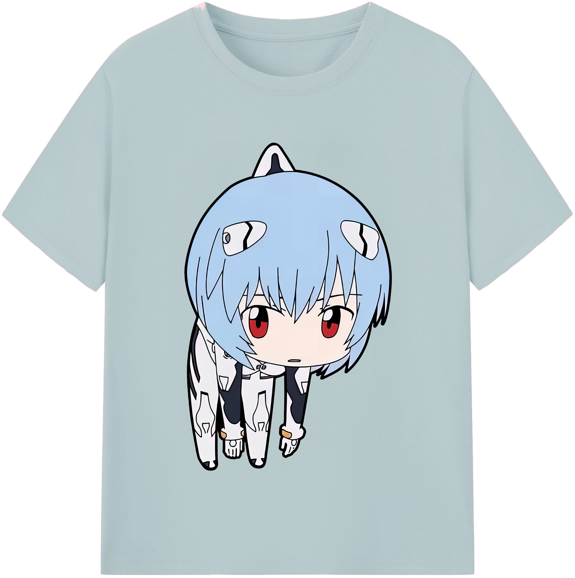 （画像用） EVA 新世紀エヴァンゲリオン 綿100％半袖Tシャツ（フロントプリント）